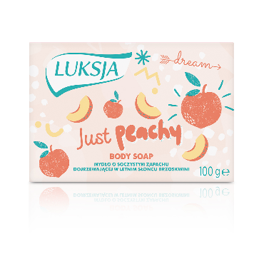 Luksja -  Luksja Just Peachy mydło w kostce 